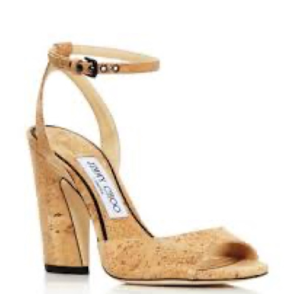 Jimmy Choo Tan Heels - Picture 2 of 8